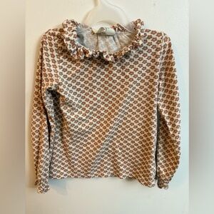 H&M retro floral longsleeve 7-8 years
